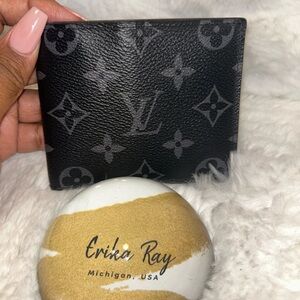 Louis Vuitton‎ Eclipse Monogram Bifold Wallet